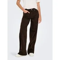 ONLY High-waist-Jeans ONLMADISON HW WIDE ANIMAL PANT CC PNT Baumwollmischung