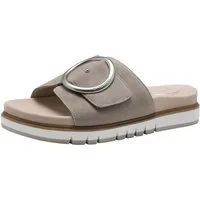 Tamaris WIDE FIT MultiAdjustable, comfortFit aus Leder Pantolette MultiAdjustable