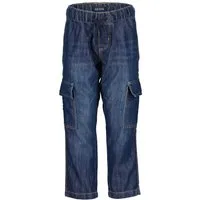 Blue Seven 5-Pocket-Jeans Blue Seven Jungen Jeans Hose Schlupfhose Cargotaschen denim blau