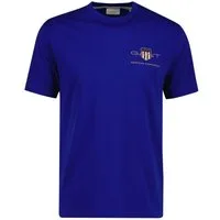 Gant T-Shirt Herren T-Shirt 1er Pack Baumwolle (Packung, 1er Pack)