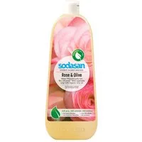 Sodasan Flüssigseife Liquid - Rose & Olive Seife 1L