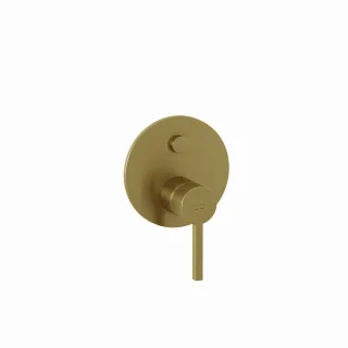 Kludi NOVA FONTE Unterputz-Wannenarmatur Push eigensicher für 88022 Brushed Gold, 20763N015 20763N015