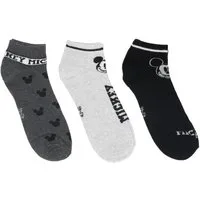 Textiel Trade B.V. Kurzsocken Disney Mickey Mouse Herren 3er-Pack Sneaker Baumwollmischung