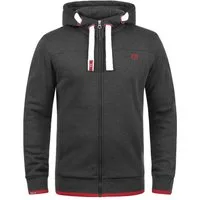 !Solid Kapuzensweatjacke SDBenjaminZip Sweatjacke Sweatshirtjacke mit weicher Fleece Innenseite