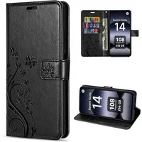 betterfon Handyhülle für Xiaomi Redmi Note 14 4G Handy Wallet Case Flip Cover, Bookstyle-Hülle: Magnetverschluss 3 Kartenfächer & Standfunktion