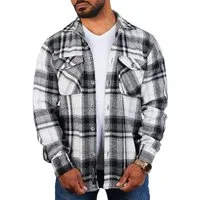 CARISMA Flanellhemd warmes Herren Holzfällerhemd mit dicker weicher Qualität 8615 Regular Langarm Kentkragen Kariert