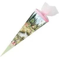 Nestler Schultüte Nestler Schultüte Waldzauber 50cm mit Tüllverschluss