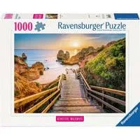 Puzzle Beautiful Walkways - Holztreppe zum Praio do Camillo 1000 Teile