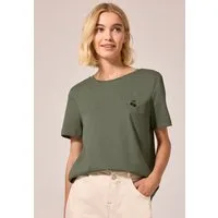 STREET ONE STUDIO Rundhalsshirt mit Rundhalsausschnitt