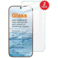 Wigento Displayschutzglas 2x für Honor 600 Pro Bildschirmschutz 9H HD Hartglas für Honor 600 Pro, Spar Set 0,26mm 9H 2.5D Hart Glas Folie, hoher Schutz