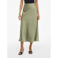 Vila Maxirock VIELLETTE HW LONG SKIRT - NOOS Kunstfaser