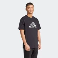 adidas Sportswear T-Shirt CAMO LOGO GRAFIK Print T-Shirt, aus Baumwoll-Jersey