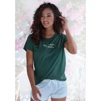 s.Oliver Pyjamaoberteil (1-tlg) mit Front Print