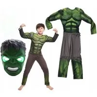 Festivalartikel Kostüm Fantastischer Hulk-Kostüm für Jungen mit HULK-Maske, Ideal für Ball