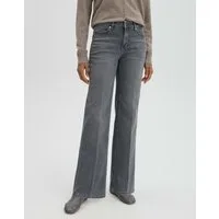 someday Bootcut-Jeans CARIE ICONIC aus Baumwollmix Mid Rise leicht ausgestelltes Bein, elastischer Stoff