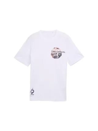Tom Tailor - T-Shirt mit Foto-Print white - Gr. - XXXL