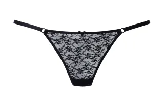 LASCANA - vivance thong black - Gr. - 38
