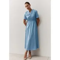 MORE&MORE A-Linien-Kleid feminines, legeres Midikleid