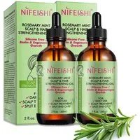 P-Beauty Cosmetic Accessories Haaröl Rosmarinöl Ätherisches Haaröl Haarwachstum 60ml, 2-tlg., veganes Produkt