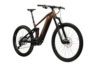 Kross "KROSS E-MTB Fully 29" Grist Boost 3.0 braun 12 Gänge" 12 Gang Shimano DEORE SLX M7100 Schaltwerk Kettenschaltung Mittelmotor 250 W Pedelec, Elektrofahrrad für Damen und Herren, MTB