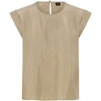 BOSS ORANGE Shirtbluse Irnette Premium Damenmode mit Ärmelaufschlag