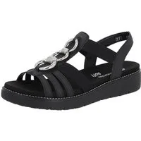 Remonte Sandale, Sommerschuh, Sandalette, Keilabsatz, mit praktischen Gummizügen
