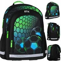 Starpak Schulrucksack Starpak Schulrucksack Fußball Junge Ergonomisch 1.–3. Klasse (1-tlg)