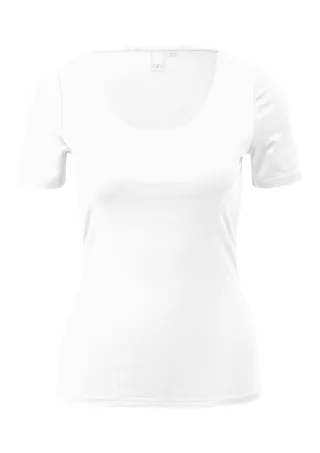 qs - T-Shirt weiß - Gr. - XS