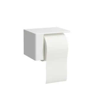 LAUFEN Papierrollenhalter rechts VAL 170x135 Saphirkeramik weiß matt, H8722807570001 H8722807570001