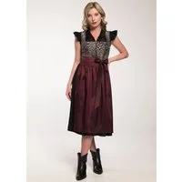 Spieth & Wensky Dirndl Gälin modernes Leo-Muster