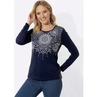 Sieh an! T-Shirt Langarm-Shirt Langarm