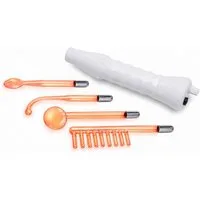 Lalano`S Cosmetics Kosmetikbehandlungsgerät 4-in-1 Hochfrequenzstab, Hochfrequenz Elektroden, Gerät zur Gesichtsstraffung, Mitesserentferner, Porenreiniger, Akne Behandlung, Anti-Aging-Gerät, Mikrodermabrasionsgerät, Anti-Haarausfall