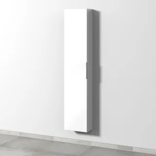 Sanipa 3way Hochschrank mit 1 Tür, Weiß-Glanz UF16278