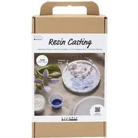 creativ company Kreativset Resin Casting - Harzgießen, Deko-Tabletts