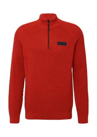 s.Oliver - Strickpullover rot - Gr. - XL