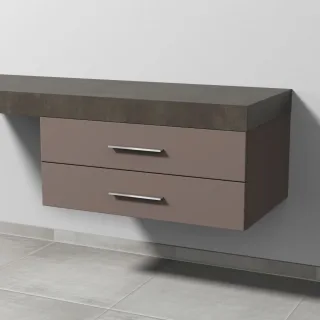 Sanipa Unterschrank 2morrow (G3185) 340x800x520 Taupe-Matt, G31851T G31851T