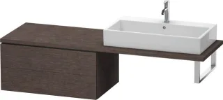 Duravit L-Cube Unterschrank für Konsole Eiche dunkel gebürstet Matt 820x547x400 mm - LC583907272 LC583907272