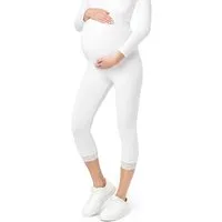 Be Mammy Umstandsleggings 3/4 Capri Umstandhose BE20-161 (1-tlg) aus Viskose