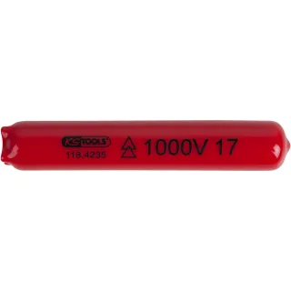 KS Tools Isolierte Tülle mit Klemmkappe, 10mm, L=100mm - 118.4235