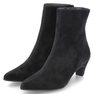Paul Green Ankle Boots - Gr. 38 - Schwarz - Rauleder