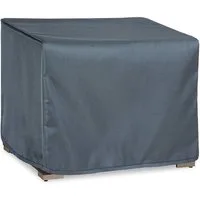 Hentex Gartenmöbel-Schutzhülle Abdeckung für Gartenstuhl Lounge Gartenmöbel Sessel Stuhl, Grau