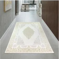 TeppichHome24 Designteppich Dekorative Motivstruktur, rechteckig, Höhe: 8 mm, pflegeleicht, strapazierfähig, für Fußbodenheizung geeignet