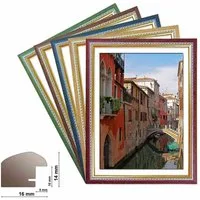 Bilderrahmen Neumann Einzelrahmen Holzrahmen MAILAND, Wechselrahmen in 5 Farben