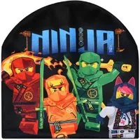 LEGO® kidswear Strickmütze Lego Ninjago Kindermütze Jungen Mütze 52 + 54 cm Lego Ninjago Strickmotiv Jungenmütze