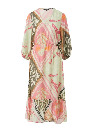 comma - Kleid pink|mehrfarbig - Gr. - 42