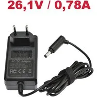 Trade-Shop Ladegerät 26,1V 0,68A passend für Dyson V6 V7 V8 V8+ DC58 DC59 DC60 Netzteil (Gesamtlänge: ca 1,8m / Stecker Ausgang: 5,5x2,5mm / für 21,6V Akkus)
