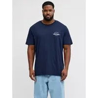 Jack & Jones PlusSize Rundhalsshirt JJBRANDON TEE SS CREW NECK PLS
