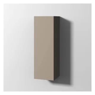 Sanipa Cubes Regalmodul mit 1 Tür, Sandgrau-Matt, CT12267 CT12267
