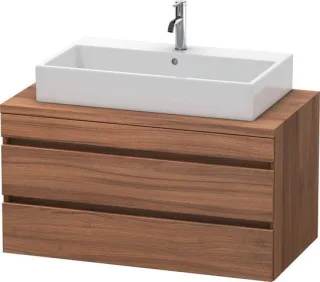 Duravit DuraStyle Konsolenwaschtischunterbau wandhängend Nussbaum Matt 1000x548x512 mm - DS531907979 DS531907979