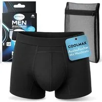 Harmony Care Inkontinenzboxer Premium waschbare Inkontinenz Pants Männer inkl. Waschnetz (3 Stück, 1-St) extra auslaufsicher